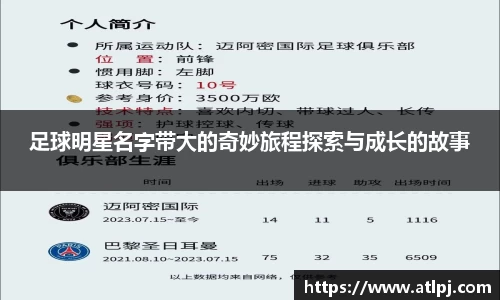 足球明星名字带大的奇妙旅程探索与成长的故事
